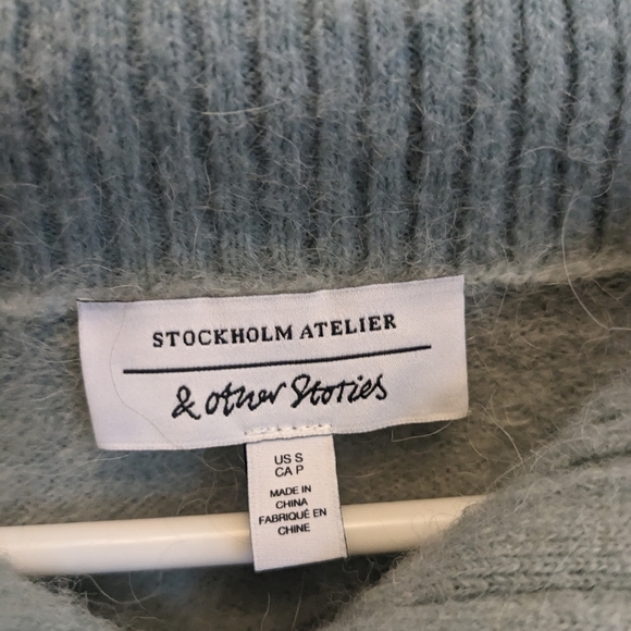 & Other Stories Wool Alpaca Sweater - Picture 4 of 7